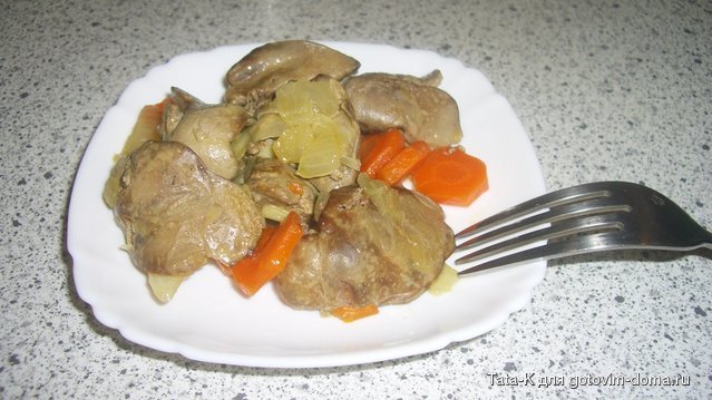 Куриная печень с луком и морковью.JPG