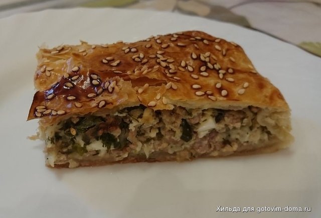 Пирог Греческий с мясом Румэку-шмуш.JPG