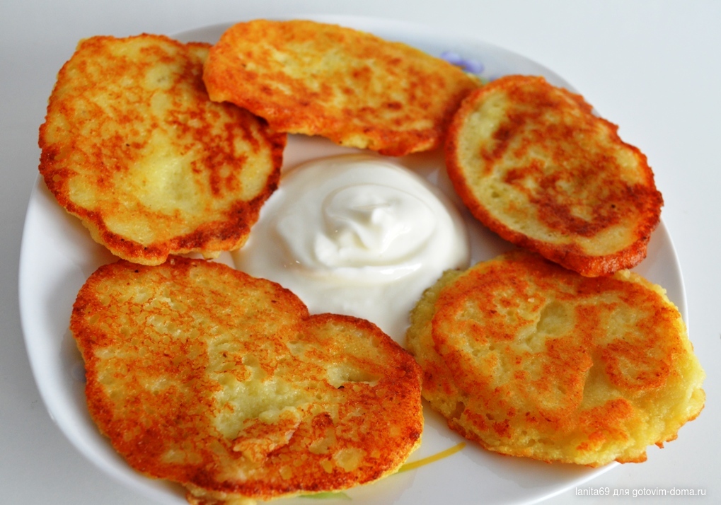 Белорусские драники картофельные