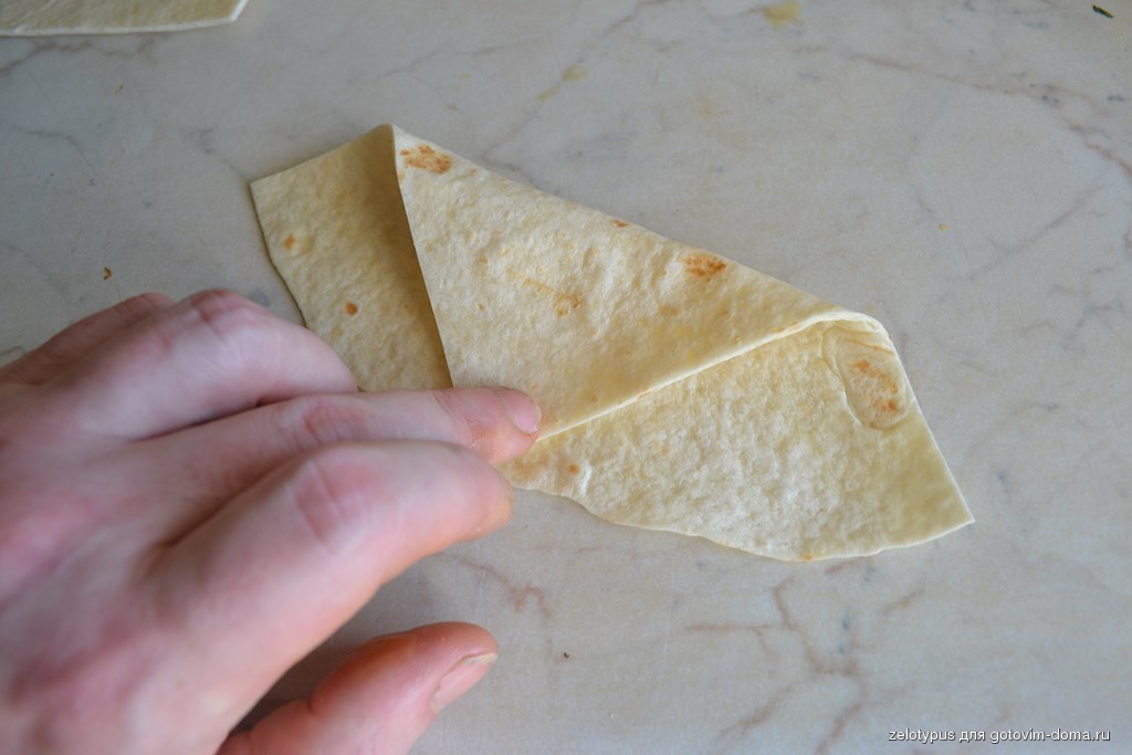 Tortilya 3 слоя теста