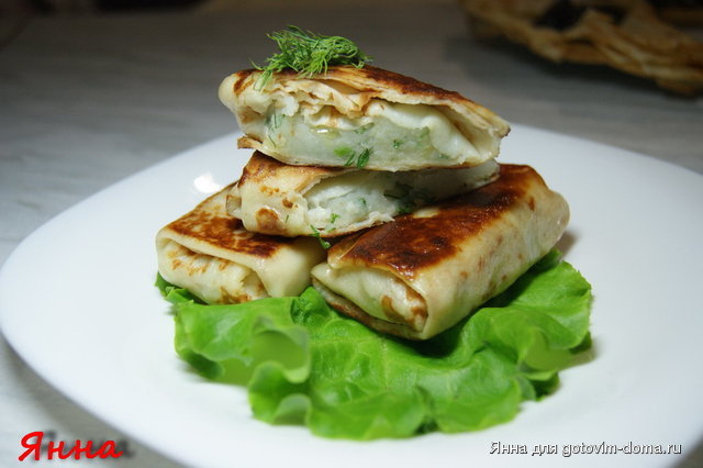 блинчики с картошкой, жареным луком и укропом.JPG