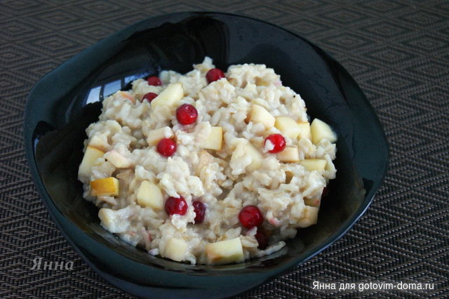 Овсяная каша с яблоком и клюквой.jpg