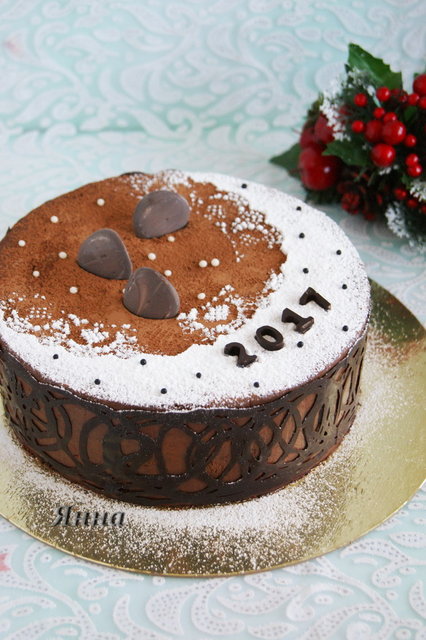 Шоколадный торт Чудо Рождества.jpg