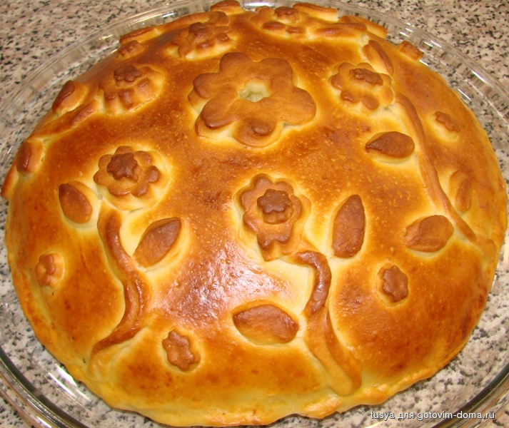Курник с крупой