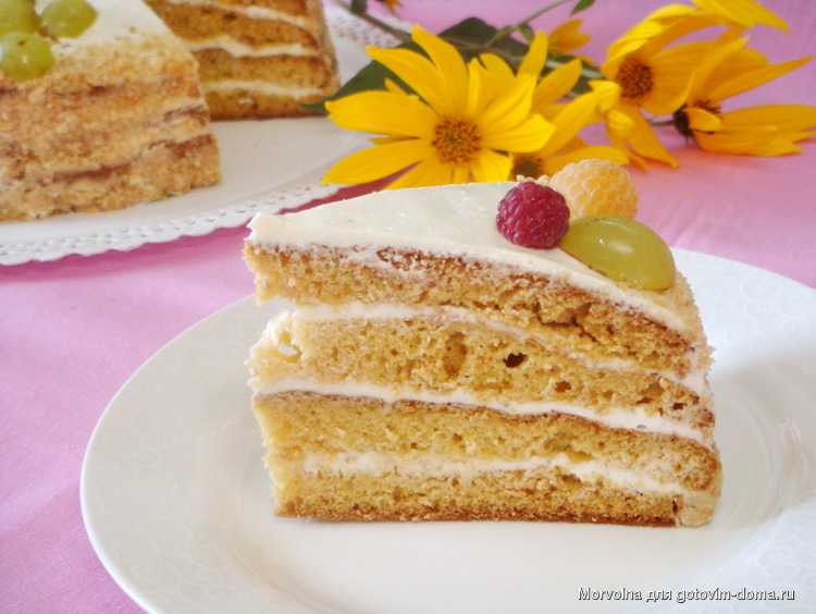 Жидкое тесто торт. Медовый торт жидкое тесто рецепт с фото.