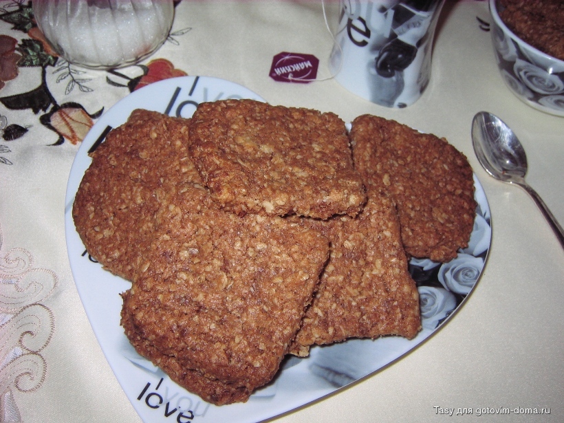 Печенье без яиц и молока
