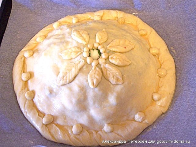 Паштет "шапка мономаха", готовый, сырой.jpg
