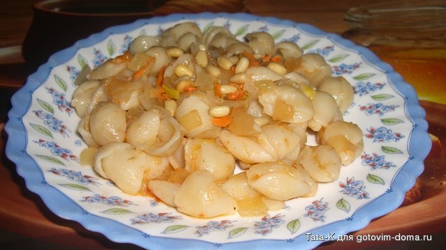 Макароны с кедровыми орешками.JPG