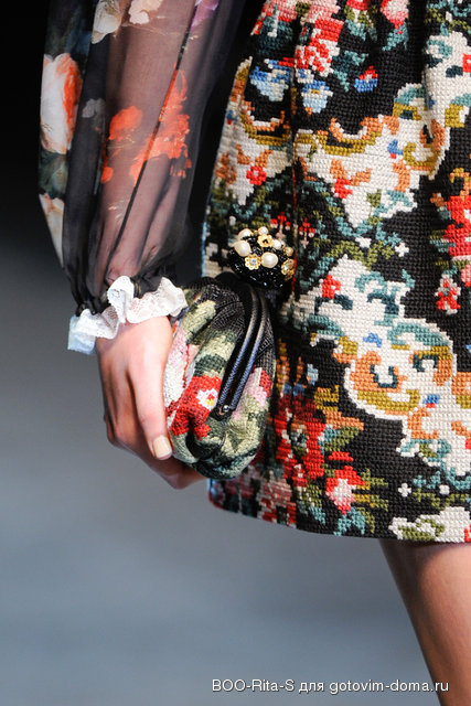 Dolce & Gabbana Fall 2012 выш17.jpg
