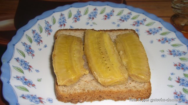 Горячий бутерброд с бананами.JPG