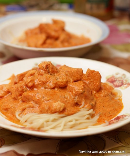 курица в сырно-томатном соусе+спагетти2.JPG