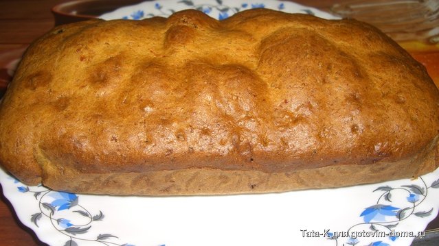 Тыквенная коврижка с изюмом.JPG