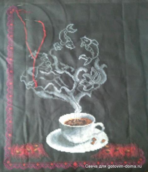 Кофейная фантазия. Рыбы. Было..jpg