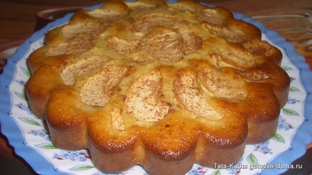 Домашний пирог с яблоками.JPG (277.47 Кб) Домашний пирог с яблоками.JPG