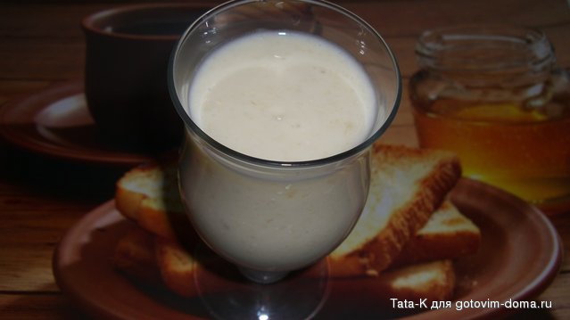 Персиковый коктейль с йогуртом и кефиром.JPG
