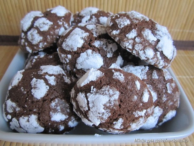 Печенье шоколадное Трюфель.JPG