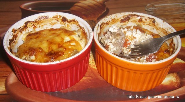 Порционная мясная запеканка с замороженными овощами 1.JPG