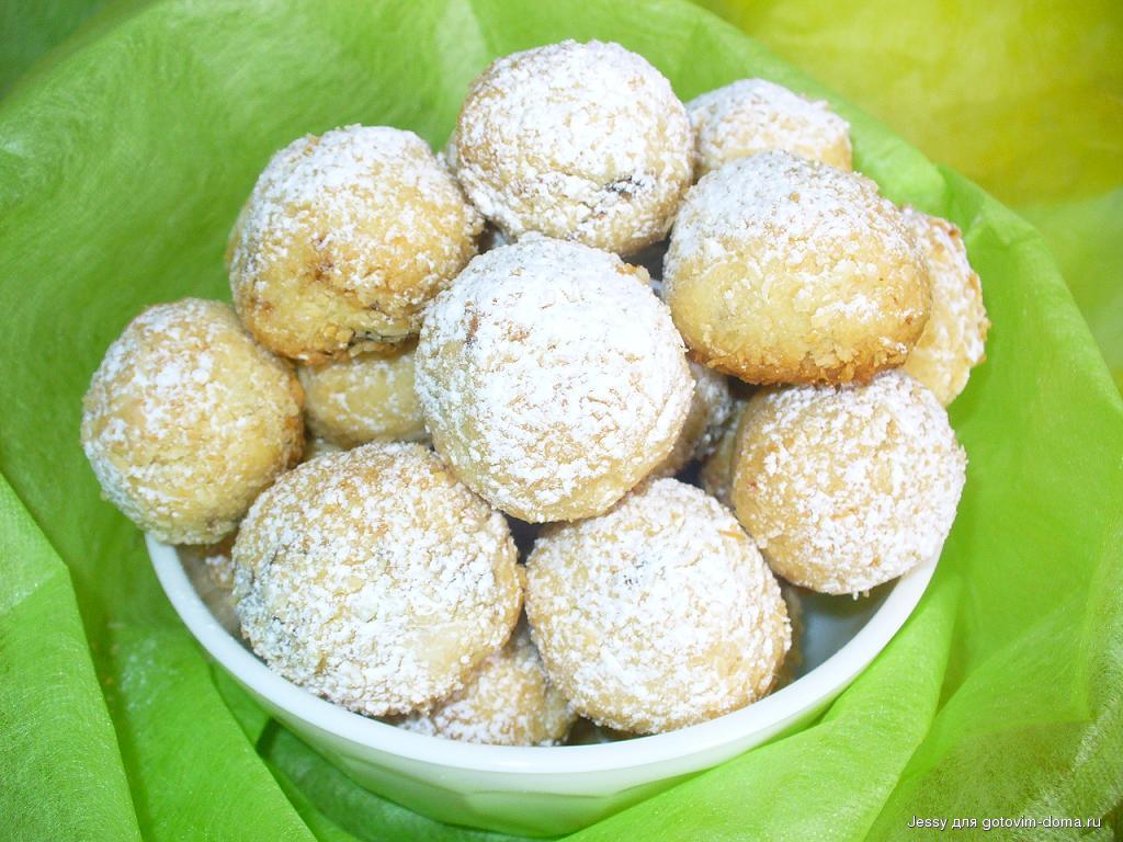 Вкусные шарики из печенья