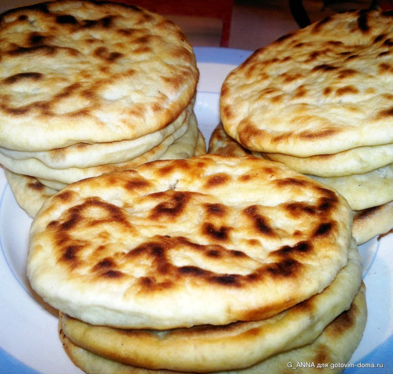 Сырных вкусных лепёшек