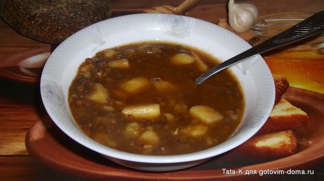 Чечевичный суп с картофелем (без масла).JPG