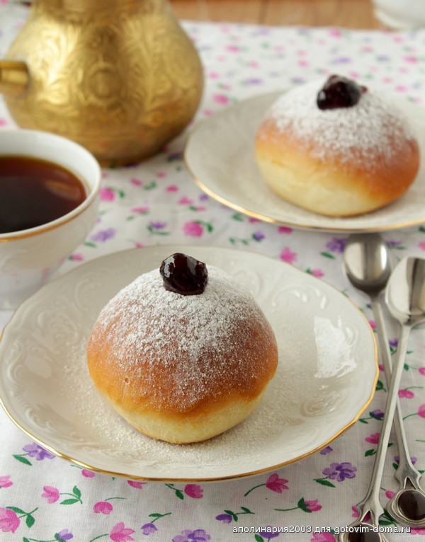 Ханукальные пончики Суфганиет