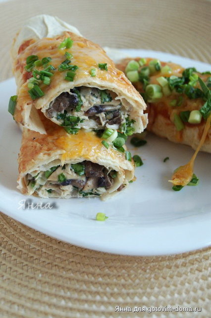 Рулетики из лаваша с курицей и грибами.jpg