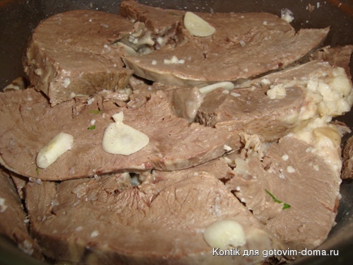 Рецепт: Говяжье сердце на RussianFood.com