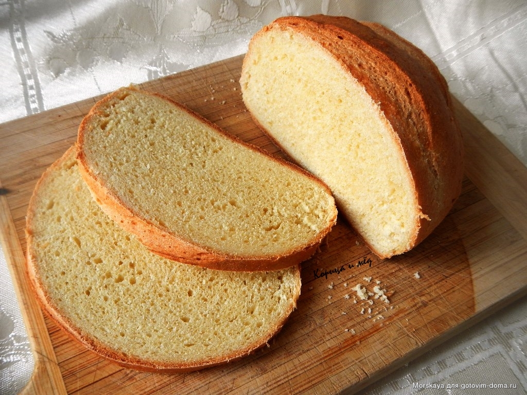 Молдавский кукурузный хлеб