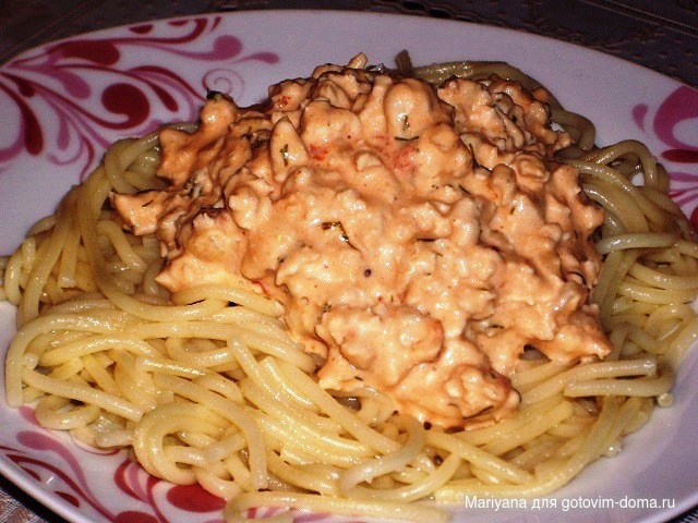 Спагетти с соусом Болоньез по новому от милая.JPG