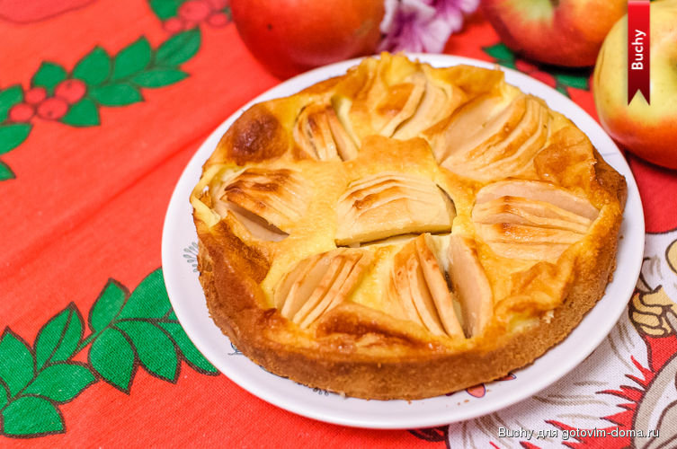 Эльзасский яблочный пирог