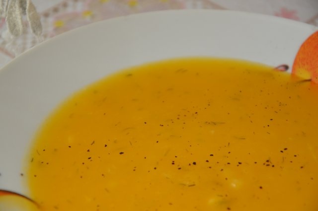 Тыквенный суп-пюре с сыром от Melodi