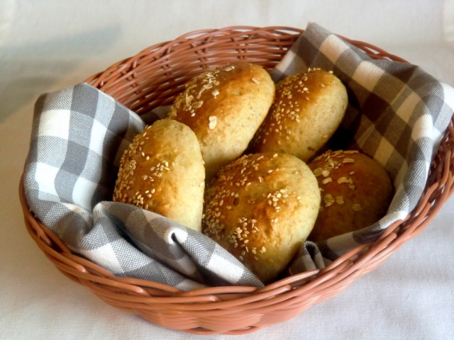 Булочки овсяные