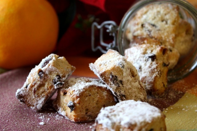 Рождественское немецкое печенье "Mini-Stollen"