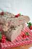 Ржаные лепешки с брусникой