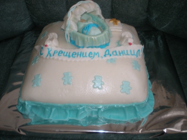 подушка с лялькой
