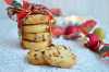 Рождественское печенье с клюквой и фисташками