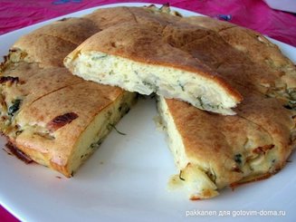 Три четыре пять шесть (пирог капустный заливной)