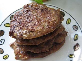 Печёночные рубленые котлетки