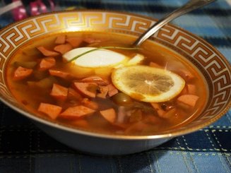 Солянка сборная мясная