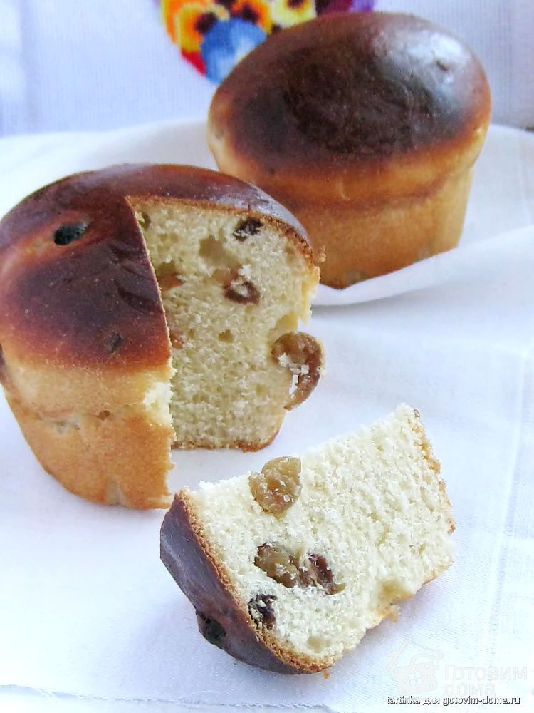 Кулич на закваске