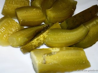 Солёные огурцы (холодным способом)