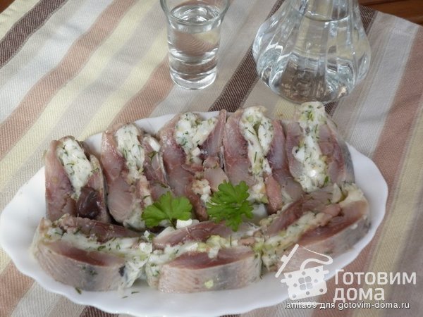 Селёдочный рулет &quot;Нежный&quot; фото к рецепту 3
