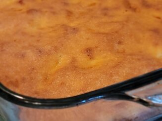 Творожно-яблочная запеканка с рисовой мукой