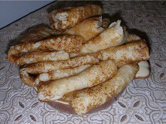 Тонкие блинчики из сырого картофеля