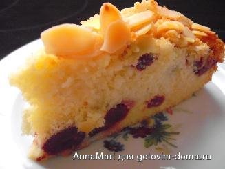 Венский пирог с вишней