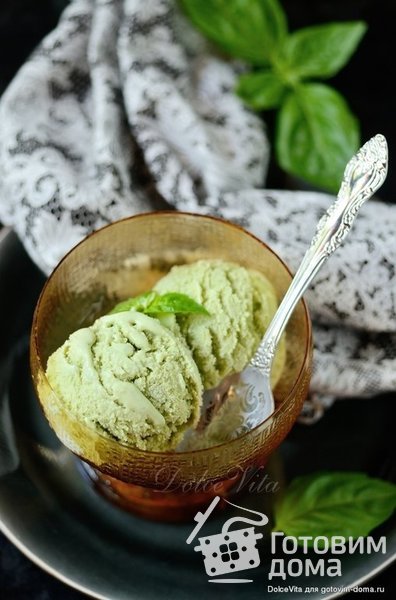 Мороженое с базиликом фото к рецепту 7