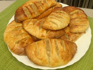 "Кармашки" с яблоками