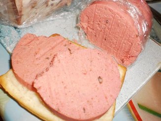 Постная "колбаса"из бобовых