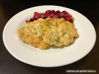 "Голландские" куриные оладушки