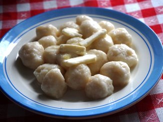 Вареники ленивые с картошкой и творогом